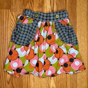 Matilda Jane girls’ A-line pull up skirt with elastic waistband & pockets